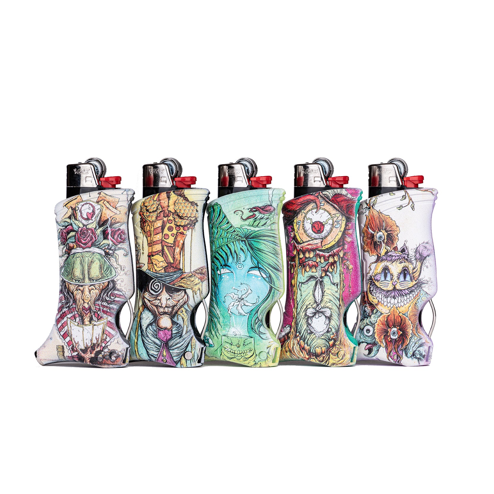 Toker Poker Lighter Multi-Tool Alice in Wonderland Series (25x Pack) -  Magma Holding Inc